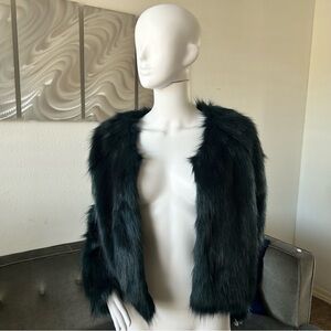 Free Peale faux coat